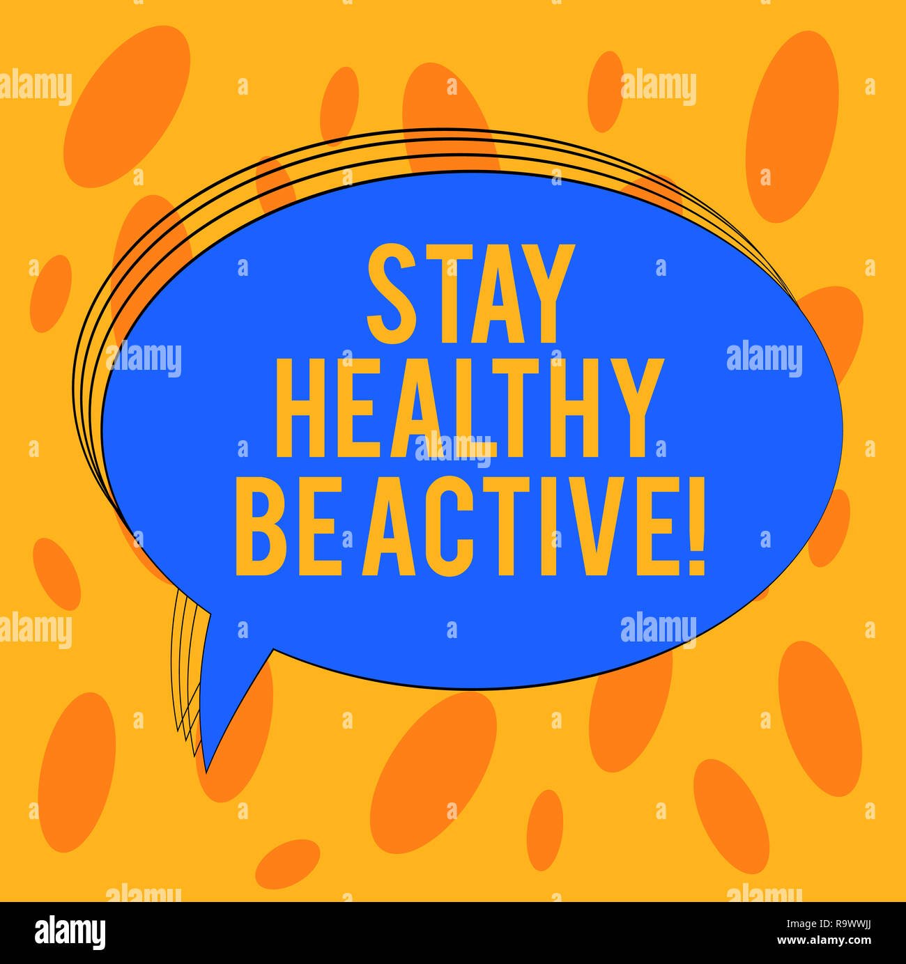 "How To Prepare For Competitive exams Without Coaching" 9 word writing text stay healthy be active business concept for take care of yourself make exercise workout blank oval outlined solid color speech bubb R9WWJJ