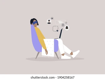 How to Overcome Common Challenges in Online Learning 1 young female character taking nap 260nw 1904258167
